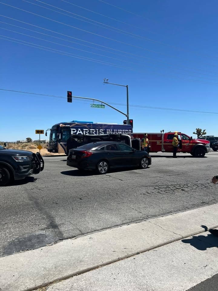 Traffic collision on 3rd Street East and Rancho Vista Blvd around 11:15pm...