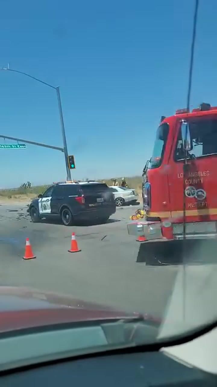 11-79....Highway 138 and 165th Street East....two vehicle collision, caller states airbags deployed...