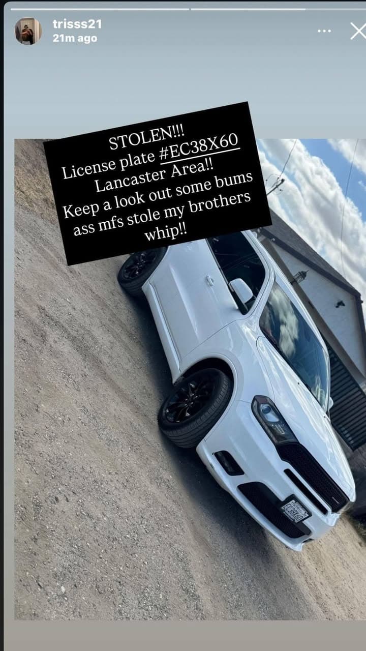 STOLEN Taken between 1 and 2 am this morning from Sunset Ridge...