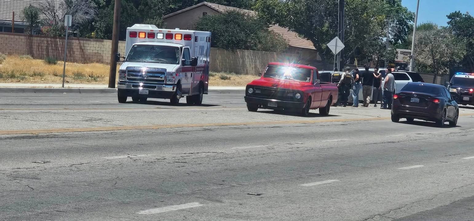 901T/902R....Avenue I and Challenger Way....four vehicle collision....sheriff and FD enroute code 3...
