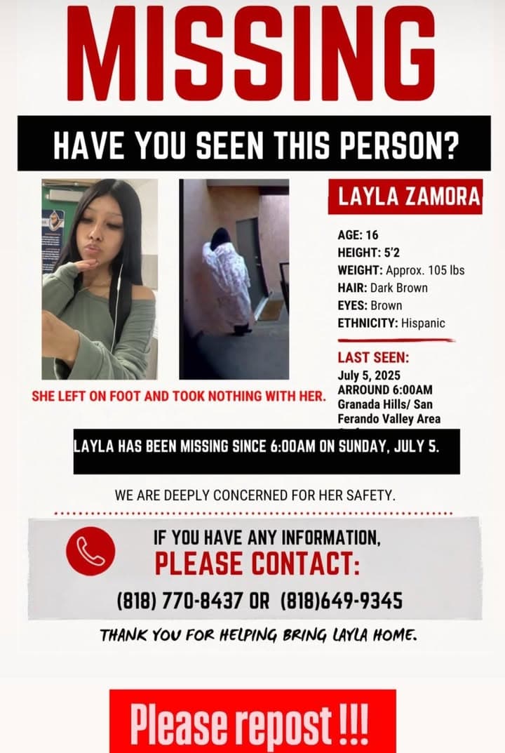MISSING Following is from the family Hi I’m reaching out because I...