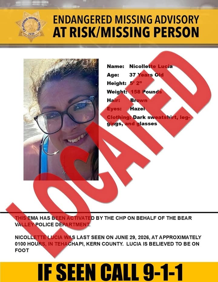 This Endangered Missing Advisory has been deactivated. The subject has been located....