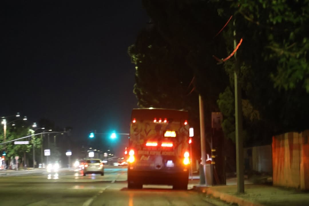 415 fight....Avenue K east of Challenger Way....group of juvies fighting on bus,...