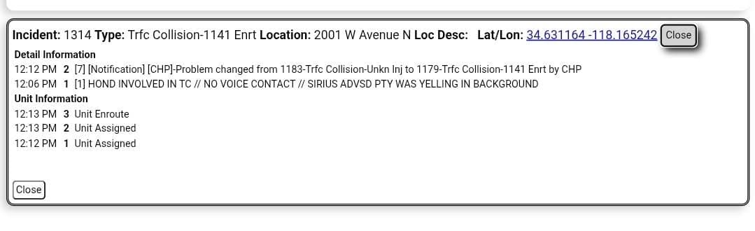 902T/902R/914C....20th Street West and Avenue N....two vehicle collision, one vehicle is a...