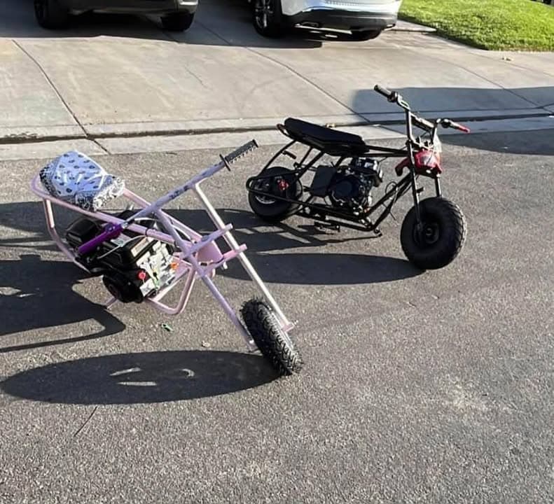 STOLEN Both bikes taken from Shell at Challenger Way and Avenue K...
