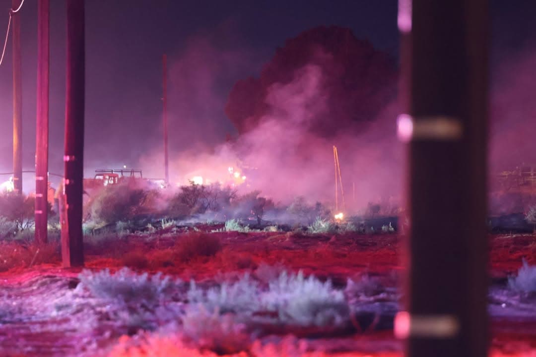 3 acre vegetation fire on Avenue I from 40th to 43rd Streets...