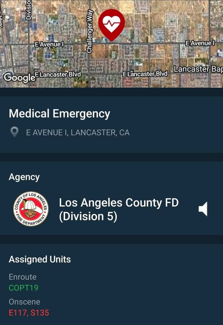 902R....1301 East Avenue I at Friendly Village.....child drowning....sheriff and FD enroute code...