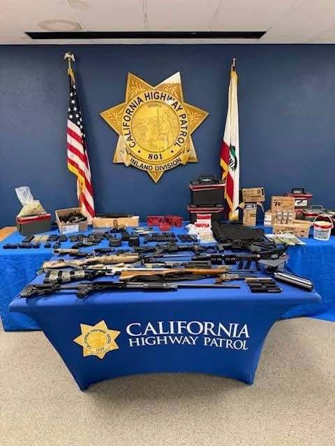 CHP ARRESTS ARMED ROAD RAGE SUSPECT, SEIZES ILLEGAL WEAPONS CACHE FOR IMMEDIATE...