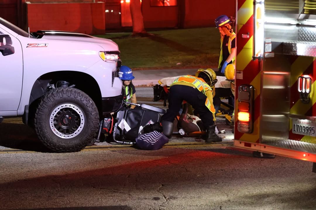 902T/902R....Avenue K-8 and 17th Street West....vehicle vs female in wheelchair....sheriff and FD...