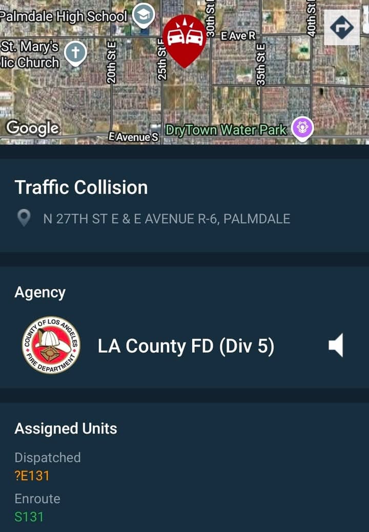 901T....Avenue R-6 and 27th Street East....two vehicle collision, one vehicle hit a...