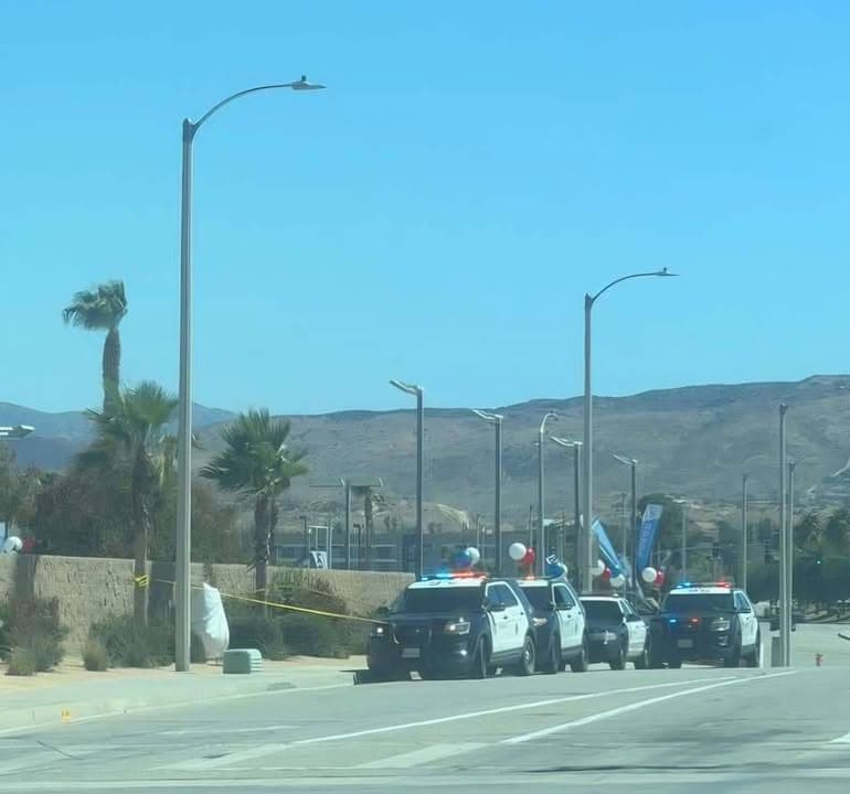 DEATH INVESTIGATION UNDERWAY IN PALMDALE Los Angeles County firefighters responded to a...