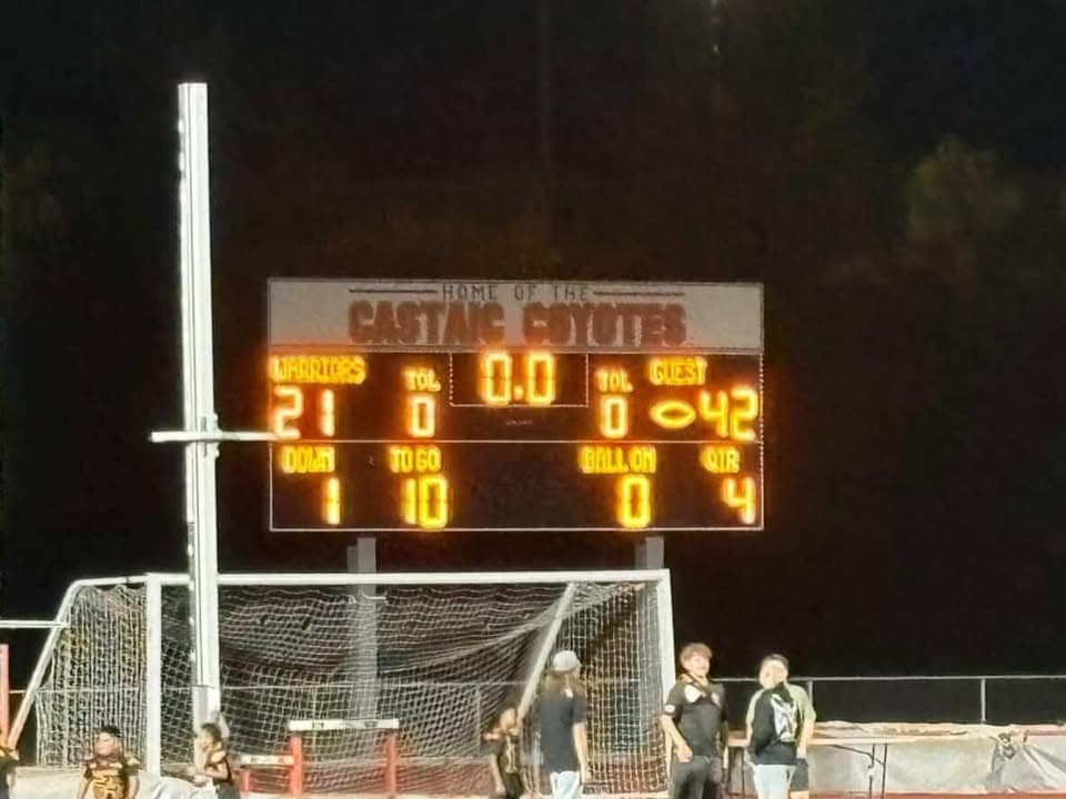 Highland Bulldogs (42) vs Santa Clarita Warriors (21) 14u