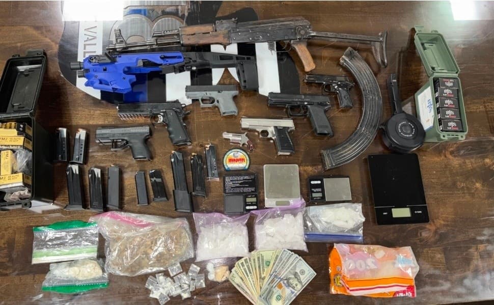 Six Firearms Located During Search Warrant; Suspect in Custody Faces Additional Charges...