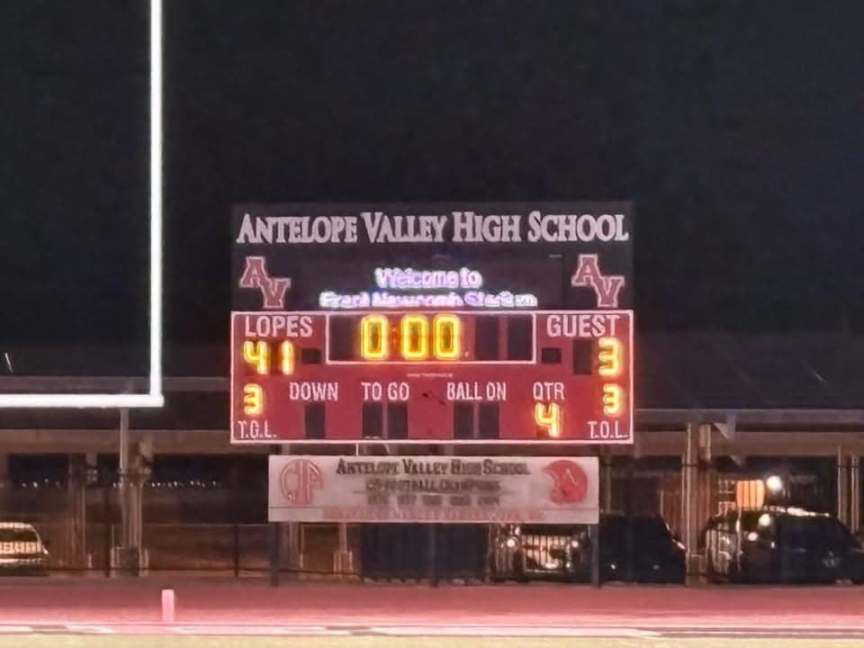 AV High (41) vs Riverside Prep (3) Varsity