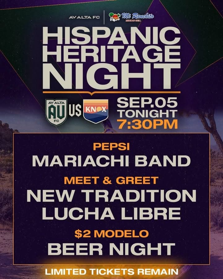 LIMITED TICKETS AVAILABLE ๐จ YOUR HISPANIC HERITAGE NIGHT LINEUP ๐ - ๐บ...