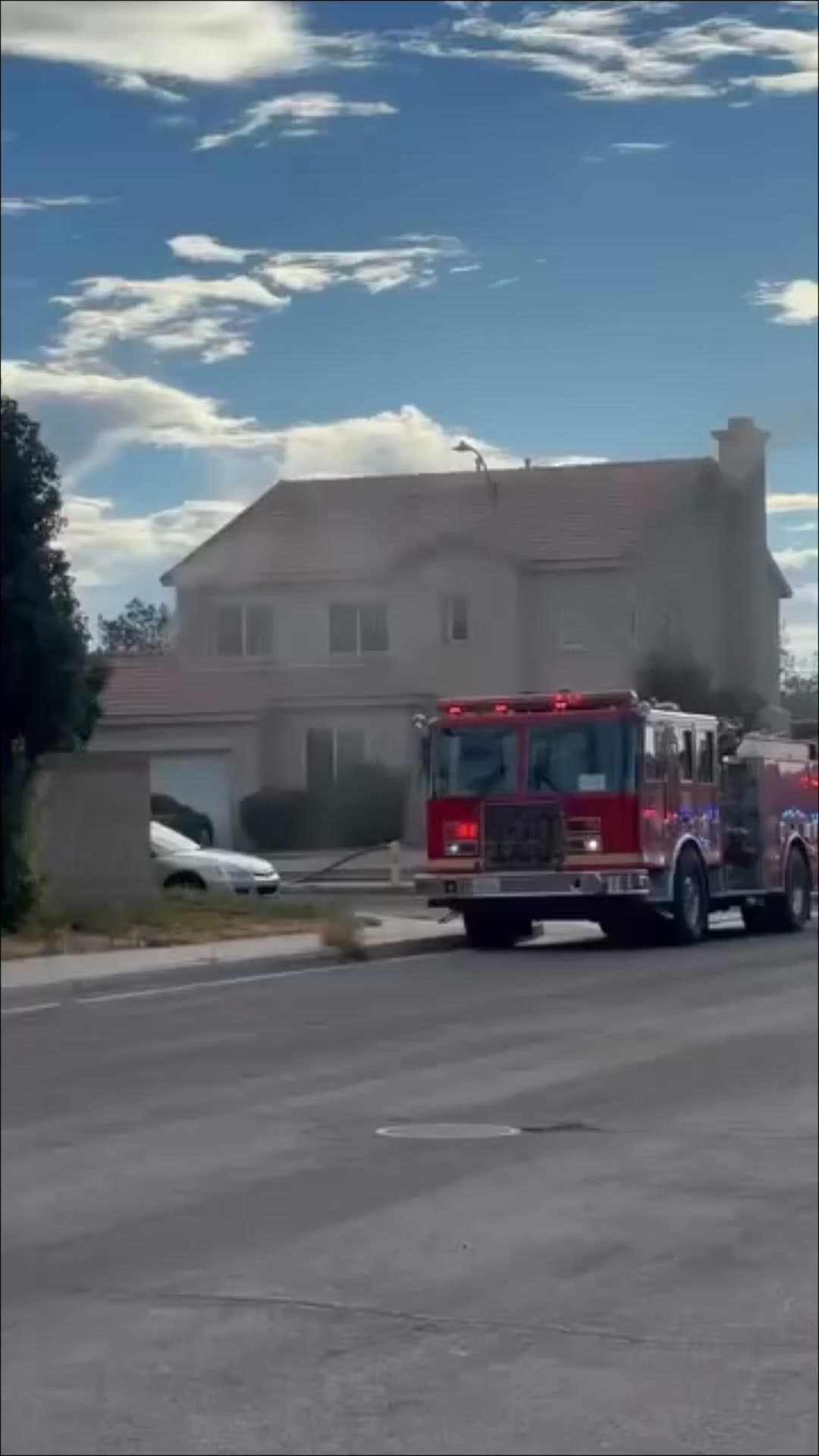 Structure fire off of 25th Street East and Lancaster Boulevard (Rosario) street...