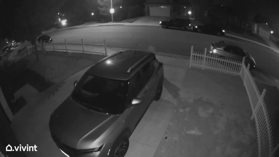 Posting for a follower Sunday night I witnessed a break in attempt...