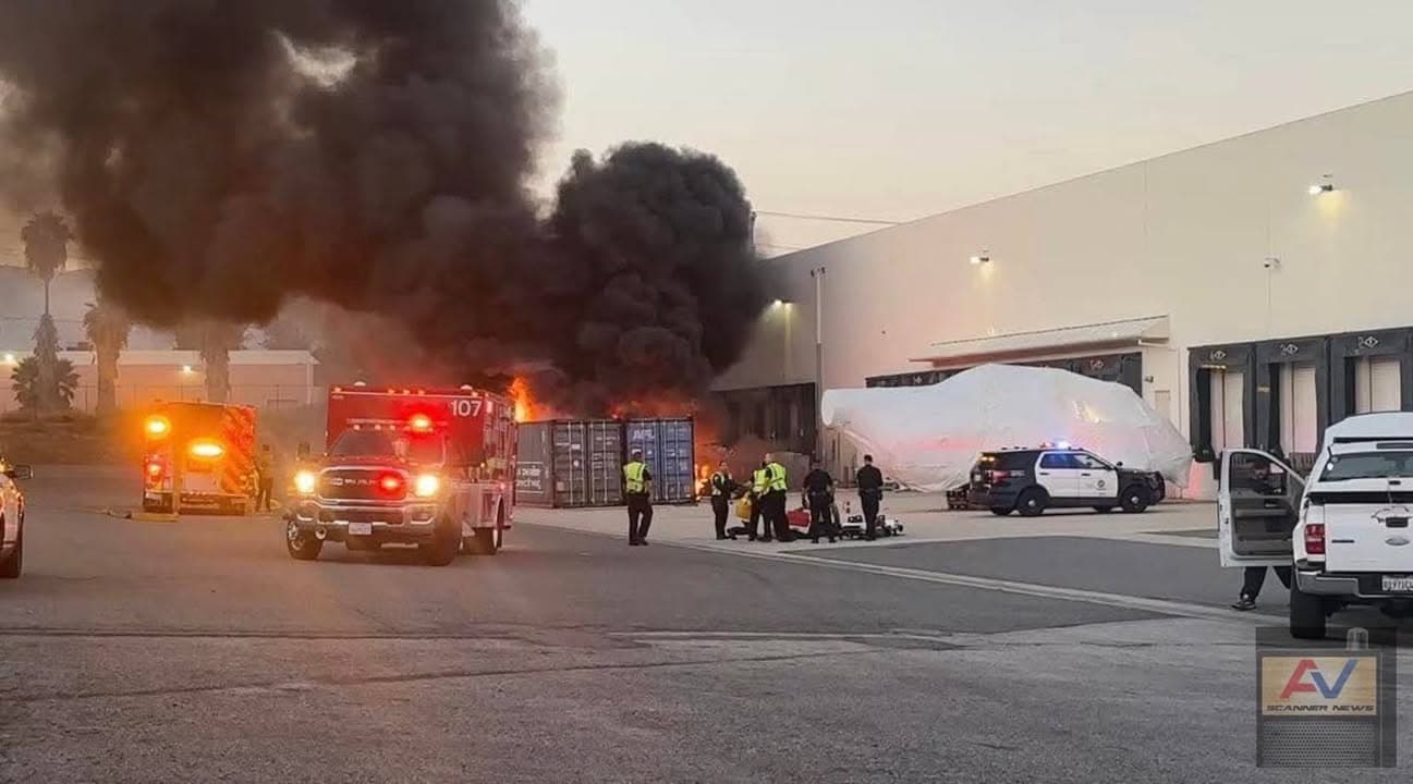 TV News Helicopter Crashes While Covering Deadly Los Angeles Bus Crash LOS...
