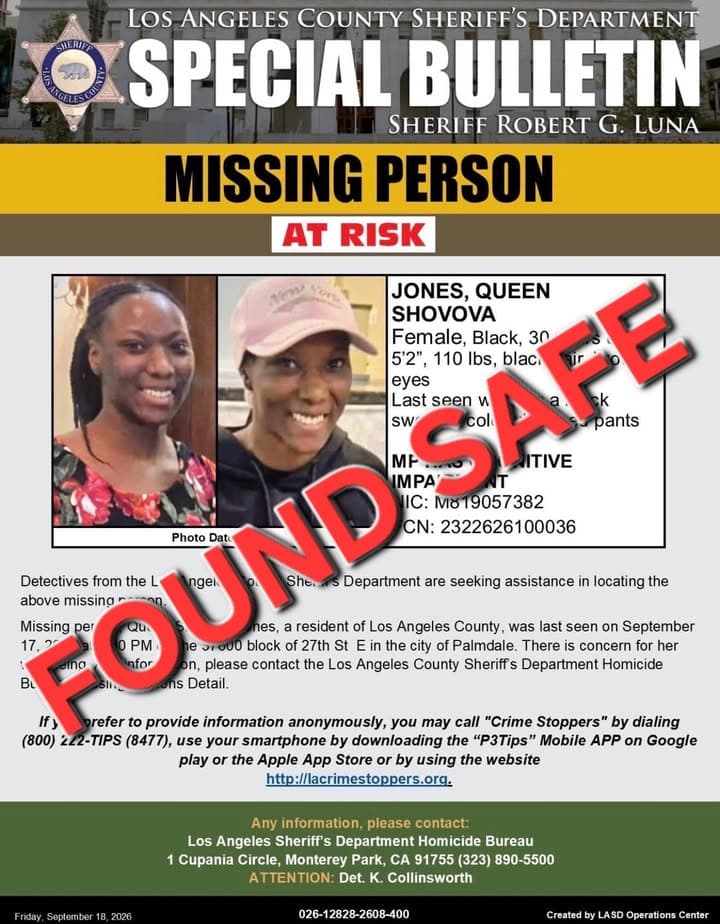 FOUND She's been found safe in area of 25th Street East and...