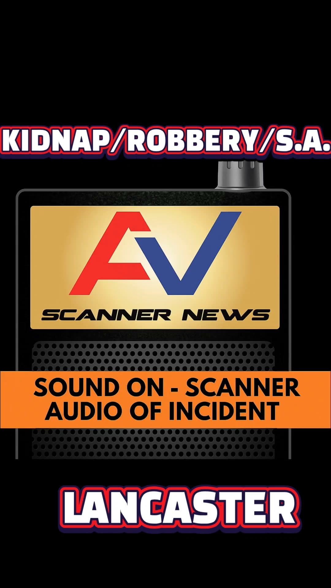 207(kidnapping)/211(robbery)/261(rape) · 13th Street East and Avenue K · sheriff enroute code 3