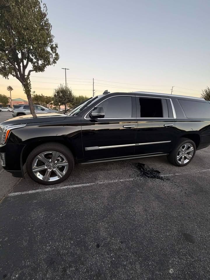 Our car was vandalized outside of TJ Maxx at approximately 5:30 PM to 5:45 PM. We made a police report but if anyone saw anything or recorded anything, please let us know