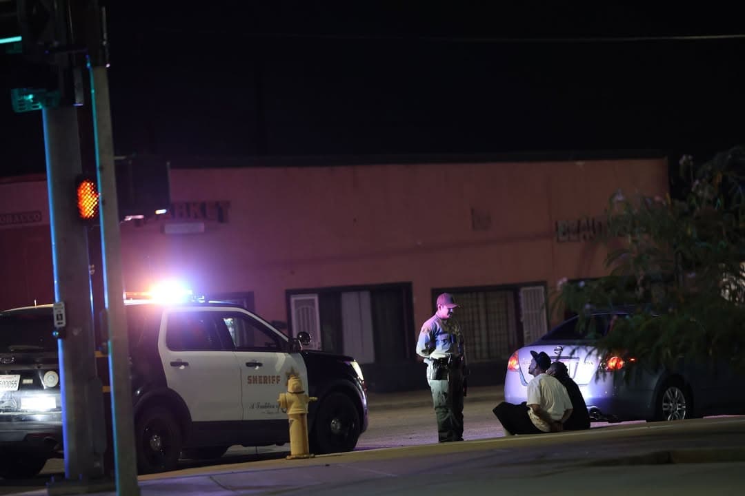 BACK UP REQUEST · Yucca and Lancaster Blvd · deputy detaining multiple in traffic stop, requesting additional unit