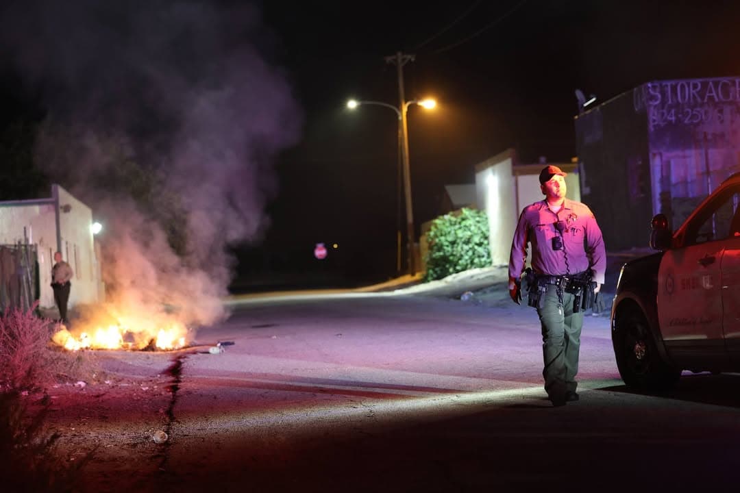 904 · Trevor and Nicobar · trash on fire · sheriff and FD enroute code 3
