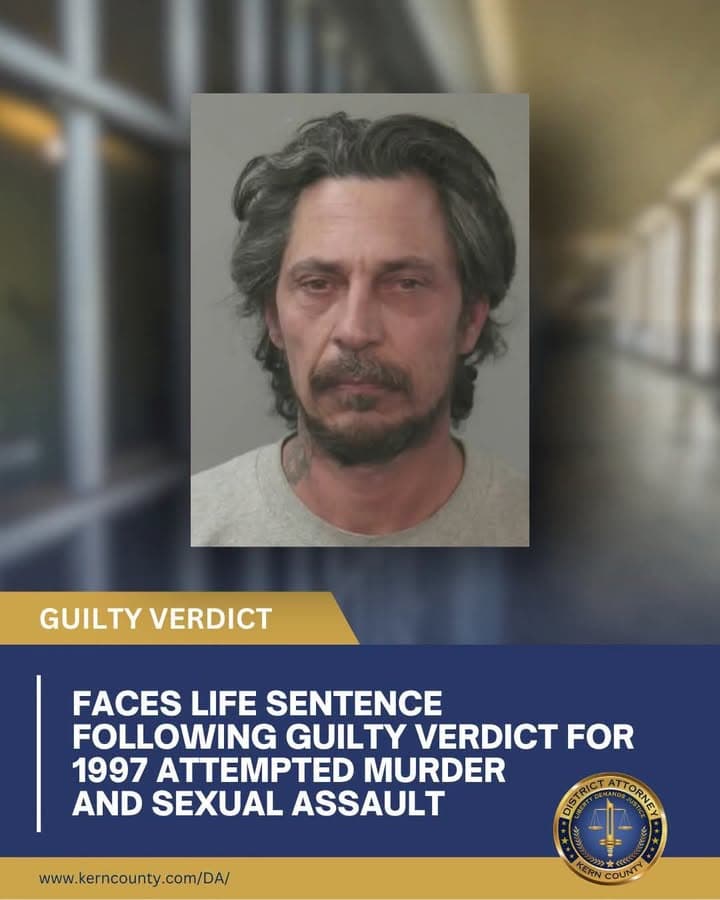 This morning, a Kern County jury convicted Michael Allen Fontes, age 53, of the 1997 Attempted Murder, Kidnapping, and Forcible Rape of Cari Anderson following a week of…
