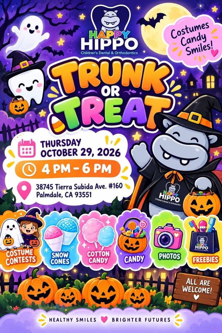 ๐๐ป HALLOWEEN FUN AT HAPPY HIPPO IN PALMDALE! ๐ฆท๐ฌ