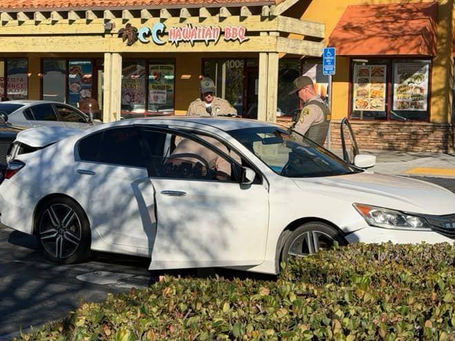 ASSISTANCE REQUEST · 17th Street East and Avenue J · deputy behind a confirmed stolen vehicle · traveling westbound Avenue J · occupied by one female driver · additional units…