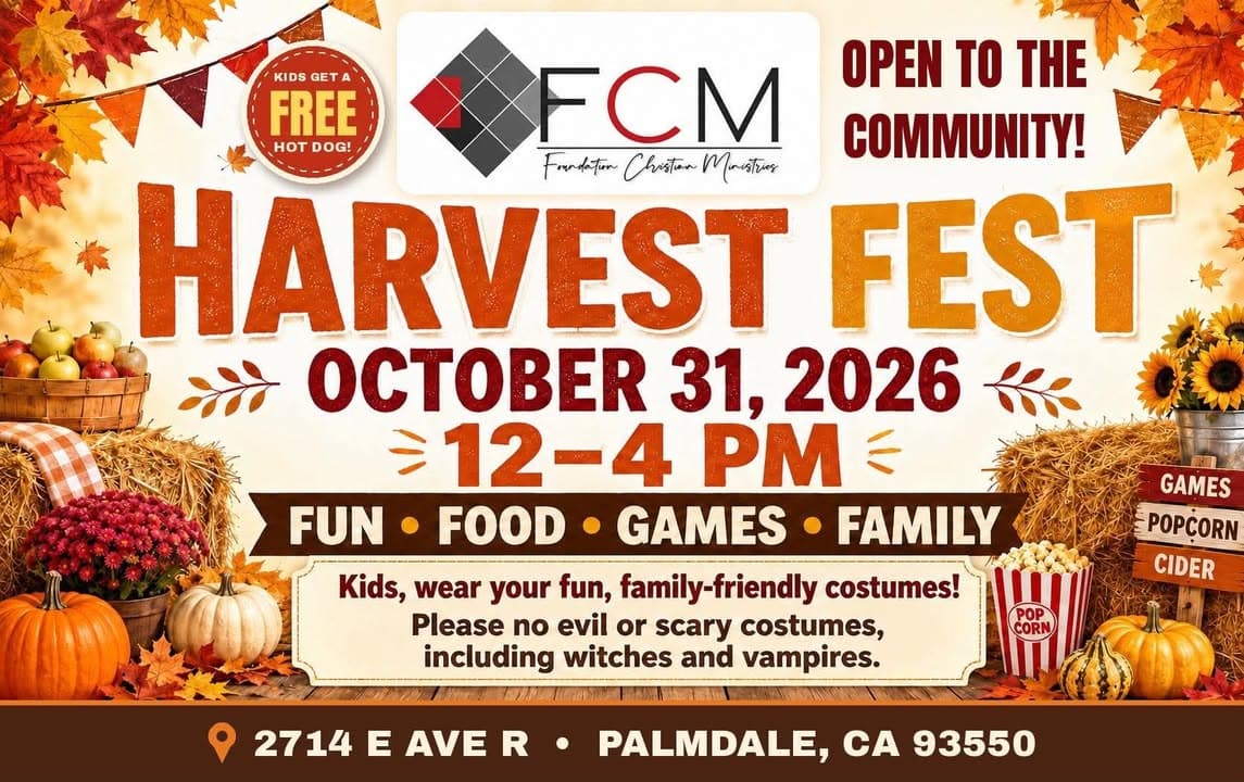 ππ HARVEST FEST β PALMDALE! ππ
