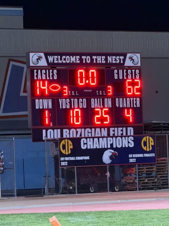 Quartz Hill Varsity takes the league championship win over the Lancaster Eagles